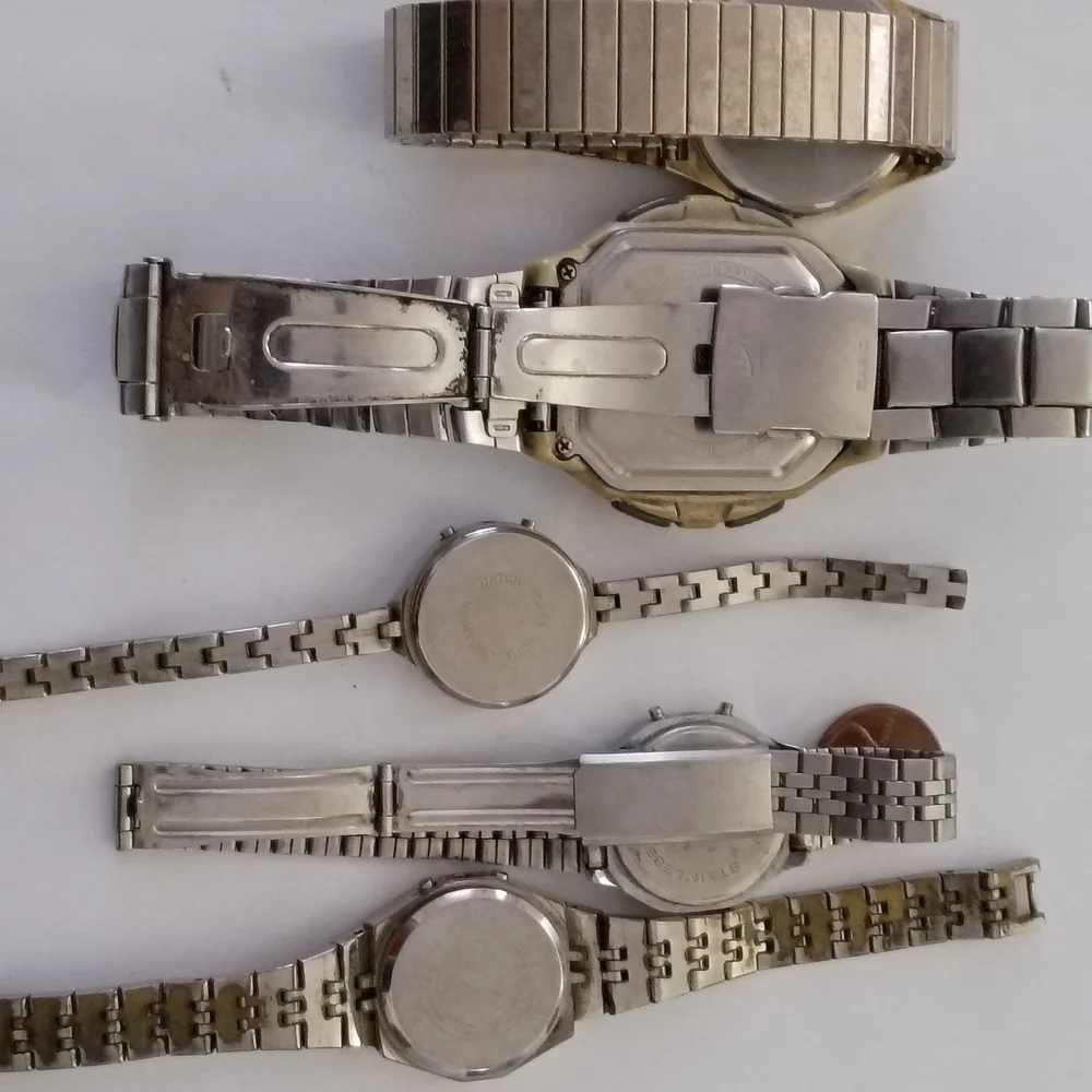 Lot Of Vintage Digital Watches
